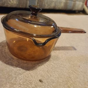 Small Glass Dish with Lid